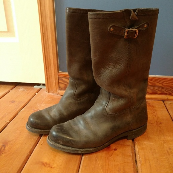 Frye Shoes - Frye Arkansas Moto boots